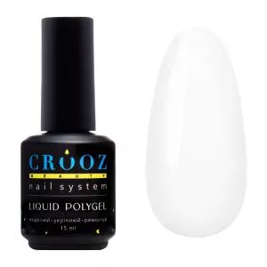 Жидкий полигель Crooz Liquid Polygel №01, 15 мл