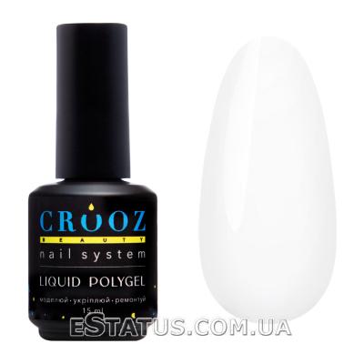 Жидкий полигель Crooz Liquid Polygel №01, 15 мл