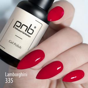 Гель-лак PNB №335 (Lamborghini), 8 мл