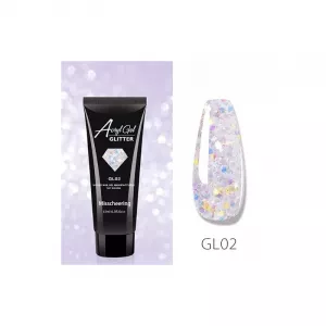 Полігель/Polygel Misschering Glitter GL-02, 15 мл - Фото 3