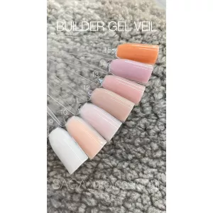 Гель для наращивания SAGA Builder Gel Veil №12,15 мл - Фото 4