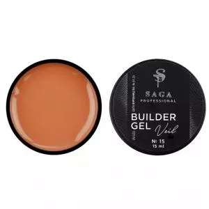 Гель для наращивания SAGA Builder Gel Veil №15,15 мл