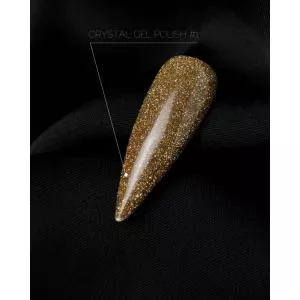 Светоотражающий гель-лак Crooz Crystal Gel Polish №1, 8 мл