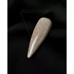 Світловідбивний гель-лак Crooz Crystal Gel Polish №2, 8 мл