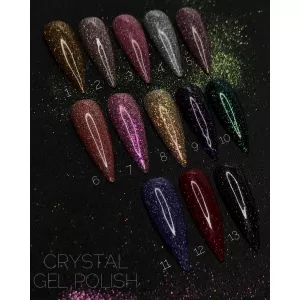 Світловідбивний гель-лак Crooz Crystal Gel Polish №3, 8 мл - Фото 2