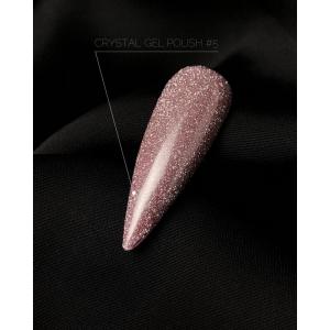 Светоотражающий гель-лак Crooz Crystal Gel Polish №5, 8 мл
