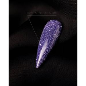 Светоотражающий гель-лак Crooz Crystal Gel Polish №11, 8 мл