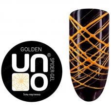 Гель-павутинка UNO gold (золото), 5мл