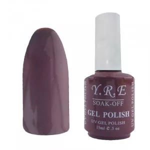 Гель лак YRE № 40/1 (кофейно-лиловый), 15 мл