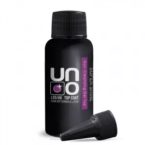 Топ без липкого шару для гель-лаку UNO Super Shine Top sticky, 50 мл Топ без липкого шару для гель-лаку UNO Super Shine Top sticky, 50 мл - Фото 1
