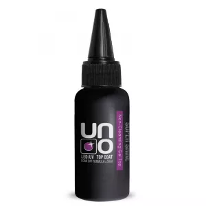 Топ без липкого шару для гель-лаку UNO Super Shine Top sticky, 50 мл Топ без липкого шару для гель-лаку UNO Super Shine Top sticky, 50 мл - Фото 2