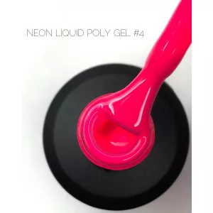 Жидкий полигель Crooz Neon Liquid Polygel №04, 15 мл Жидкий полигель Crooz Neon Liquid Polygel №04, 15 мл - Фото 2