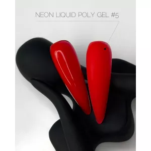 Жидкий полигель Crooz Neon Liquid Polygel №05, 15 мл