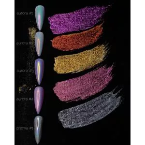 Втирка для ногтей RichColoR Аврора №04 (розовый хамелеон), 0,2 г