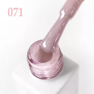 Светоотражающий гель-лак JOIA Vegan 071 (светло-розовый с светоотражающим эффектом), 6 мл - Фото 2