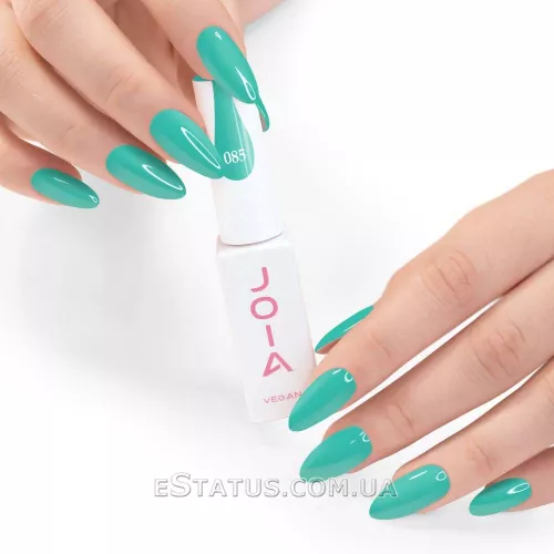Гель-лак JOIA Vegan 085 (циановый, эмаль), 6 мл