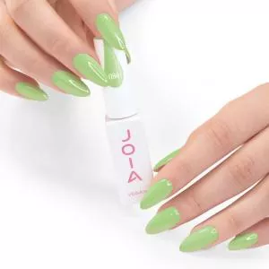 Гель-лак JOIA Vegan 086 (неоново-фисташковый, эмаль), 6 мл