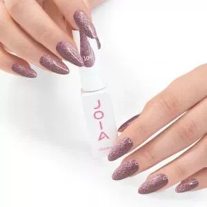 Светоотражающий гель-лак JOIA Vegan 109 (нежно-розовый с светоотражающим эффектом), 6 мл