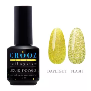 Жидкий полигель Crooz Liquid Polygel Crystal №04, 15 мл