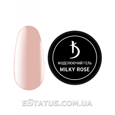 Моделирующий гель Kodi Build It Up Gel “Milky Rose” (молочно-розовый), 12 мл
