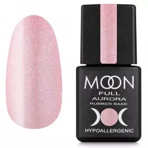 MOON FULL Aurora Shimmer Base №2005 (розовый с шиммером), 8 мл
