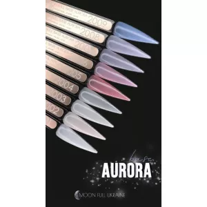 MOON FULL Aurora Shimmer Base №2006 (светло-розовый с шиммером), 8 мл MOON FULL Aurora Shimmer Base №2006 (светло-розовый с шиммером), 8 мл - Фото 1
