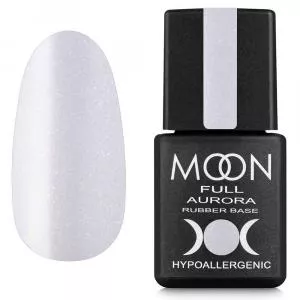 MOON FULL Aurora Shimmer Base №2008 (нежно-сиреневый с шиммером), 8 мл