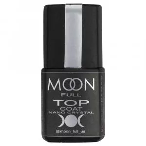 MOON FULL Nano Crystal Top (топ без липкого слоя стойкий к царапинам), 8 мл