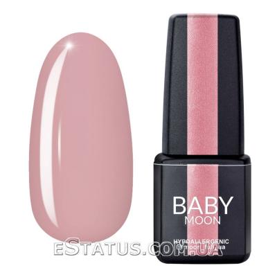 Гель лак BABY Moon Dolce Rose №008 (пудровый розовый), 6 мл