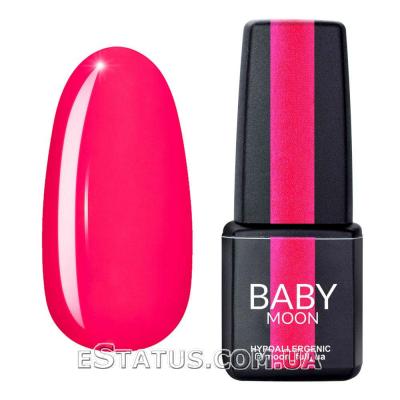 Гель лак BABY Moon Perfect Neon №002 (рожевий насичений), 6 мл