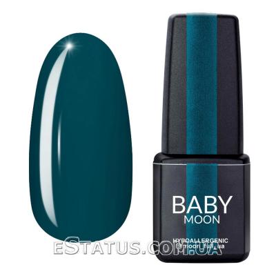 Гель лак BABY Moon Green Sea №006 (сине-зеленый), 6 мл