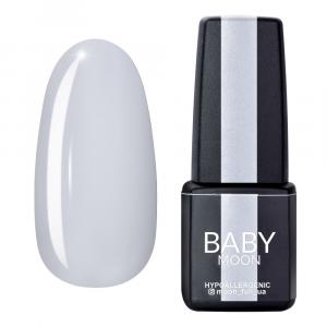 Гель лак BABY Moon Midnight №001 (белый), 6 мл
