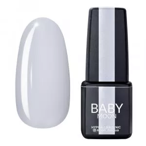Гель лак BABY Moon Midnight №001 (белый), 6 мл
