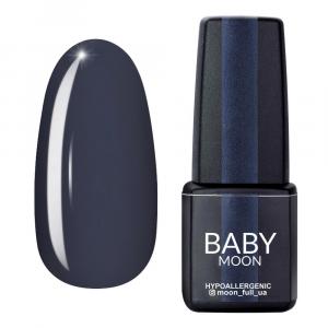 Гель лак BABY Moon Midnight №009 (темно-серый), 6 мл