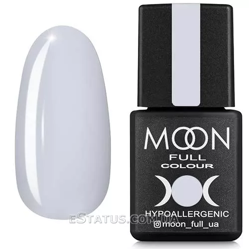 Гель лак Moon Full Classic Color №101 (белый), 8 мл