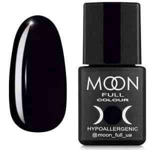 Гель лак Moon Full Classic Color №188 (черный), 8 мл