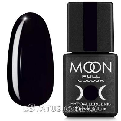 Гель лак Moon Full Classic Color №188 (чорний), 8 мл