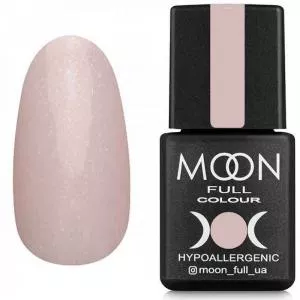 Гель лак Moon Full Opal color №504 (нежно-розовый с золотистым шиммером), 8 мл