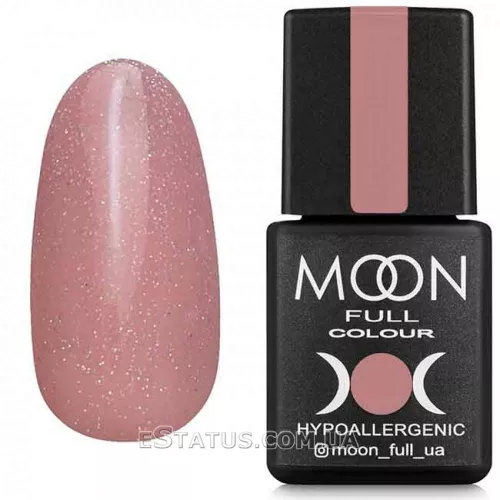 Гель лак Moon Full Opal color №505 (бежево-сиреневый с шиммером), 8 мл