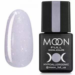 Гель лак Moon Full Opal color №510 (нежно-розовый с разноцветным шиммером), 8 мл