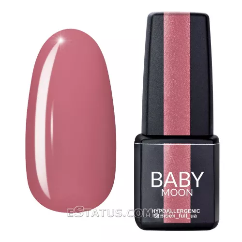 Гель лак BABY Moon Lilac Train №005 (пыльная роза), 6 мл