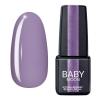 Гель лак BABY Moon Lilac Train №025 (блідо-ліловий), 6 мл