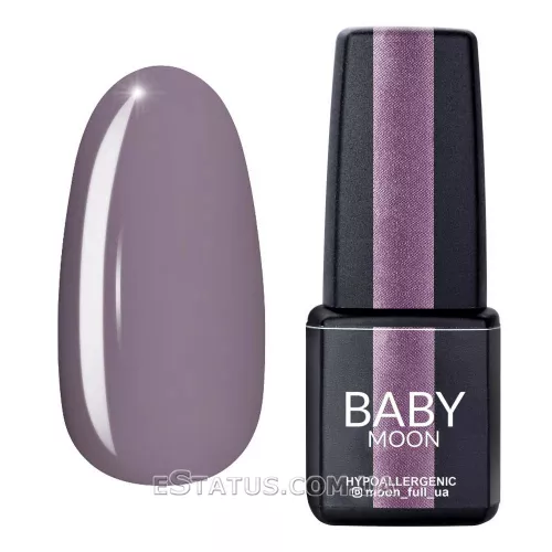 Гель лак BABY Moon Lilac Train №026 (сіро-бузковий), 6 мл