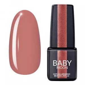 Гель лак BABY Moon Pastel №004 (розово-ореховый), 6 мл