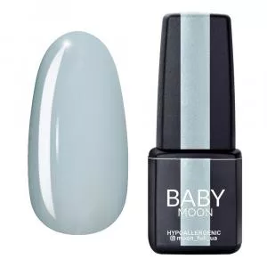 Гель лак BABY Moon Cold Ocean №001 (бело-голубой), 6 мл
