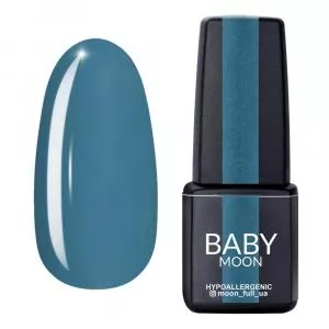 Гель лак BABY Moon Cold Ocean №014 (голубовато-серый), 6 мл