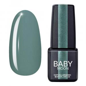 Гель лак BABY Moon Cold Ocean №015 (серый дымчатый), 6 мл