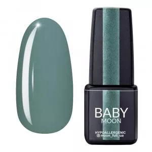 Гель лак BABY Moon Cold Ocean №015 (серый дымчатый), 6 мл