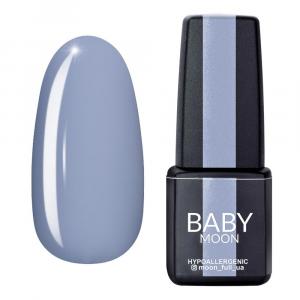 Гель лак BABY Moon Cold Ocean №018 (серо-голубой с лиловым оттенком), 6 мл
