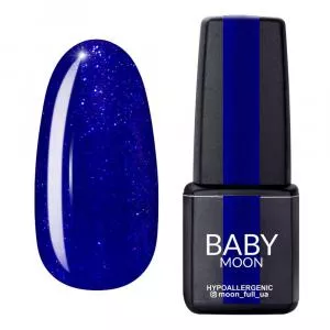 Гель лак BABY Moon Cold Ocean №024 (ультрамариновый), 6 мл